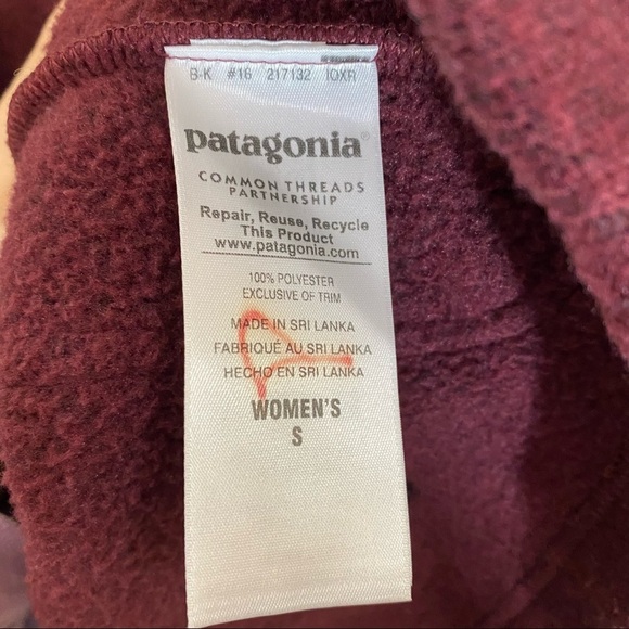 Patagonia Better Sweater Icelandic Coat Small - Picture 5 of 6